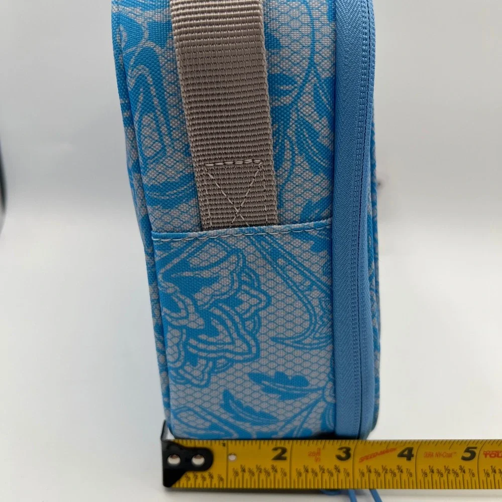NWT Nike Hard Shell Lunch Box Ghost Blue Floral Paisley Insulated Back to School